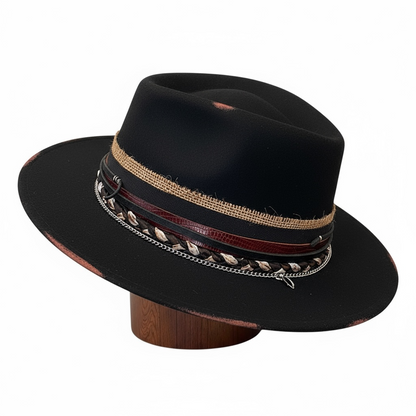 TriBeCa – Wool Felt Black Fedora