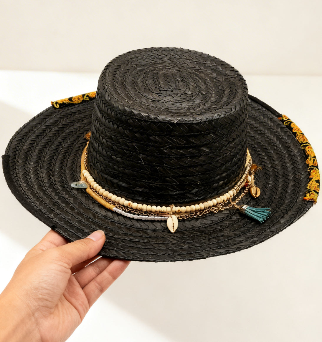 Cordobés – Straw Wide Brim Bolero Hat