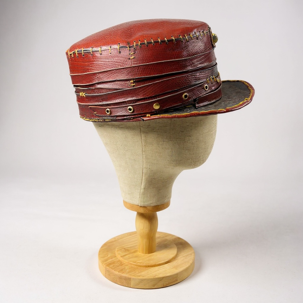 In Stock – Rouge Artisan Vintage Style 100% Leather Cap