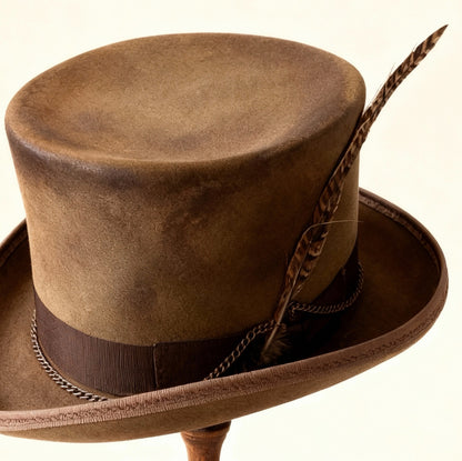 Percy – Edgy Distressed Top Hat