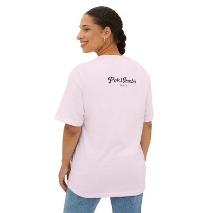 Hat Lover Club Tee — Graphic Oversized Boxy T‑Shirt