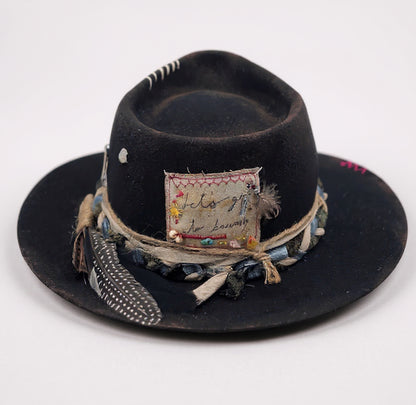 Brunch n. 2 – Handmade Cowboy Hat | Western Felt Fedora | Men & Women Statement Hat