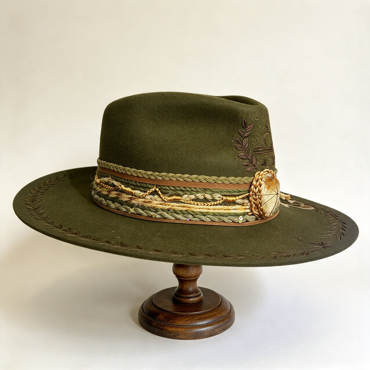 The Wild Fern – Mystical Fedora Hat
