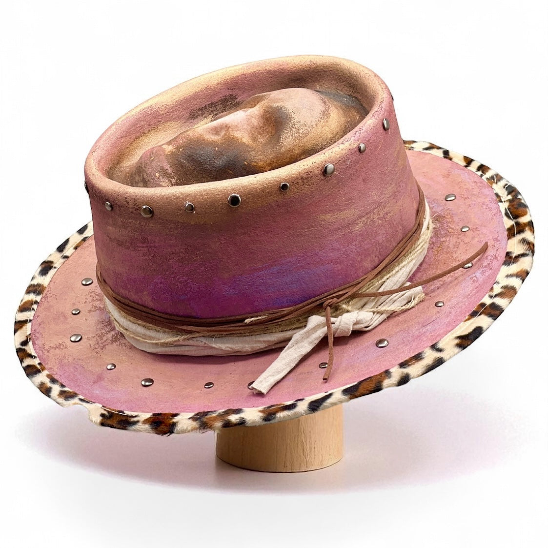 The Bohemian Pink Skull Hat