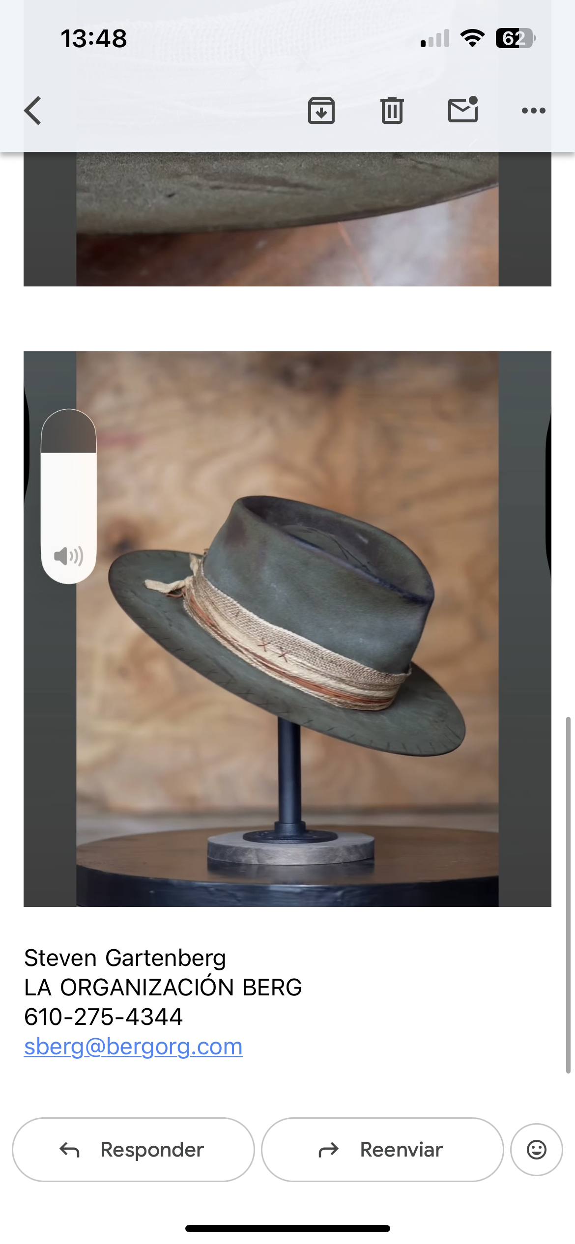 Custom Hat Steven