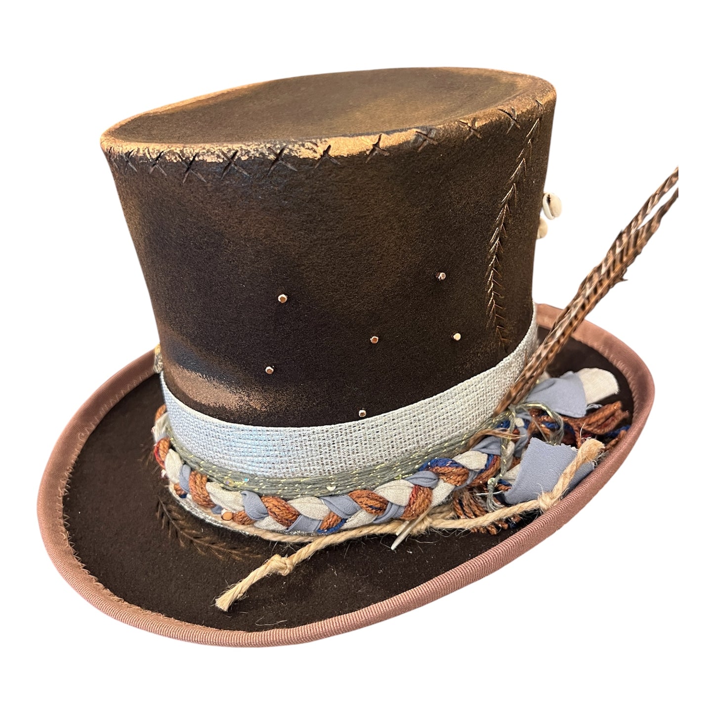 THE WANDERER TOP HAT — Wool Felt Statement Hat