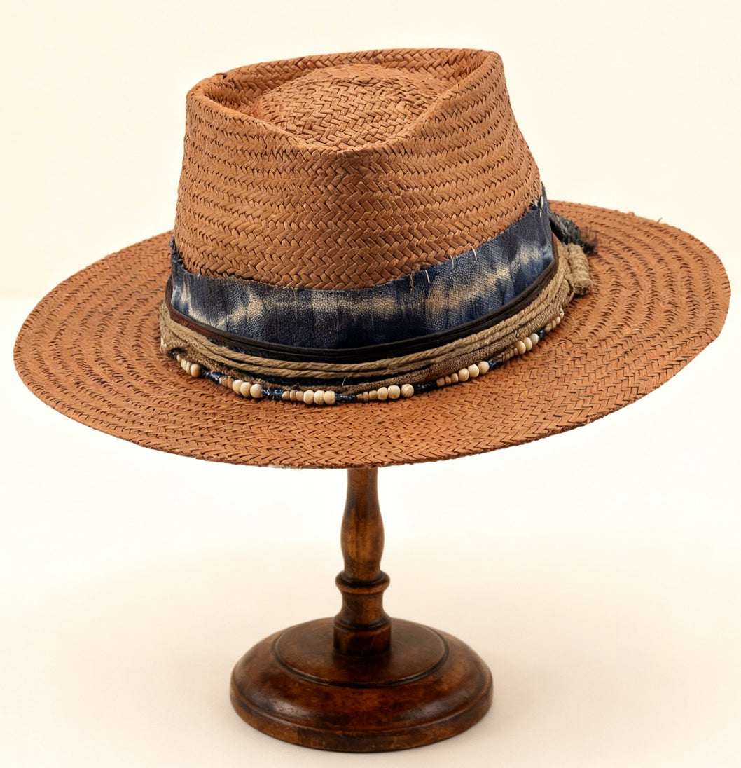 Deep Water – Straw Fedora Hat