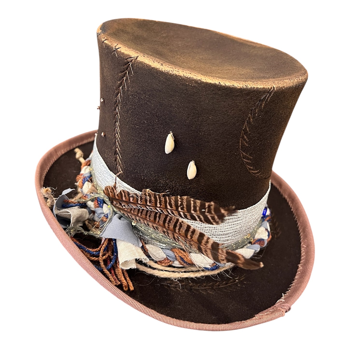 THE WANDERER TOP HAT — Wool Felt Statement Hat