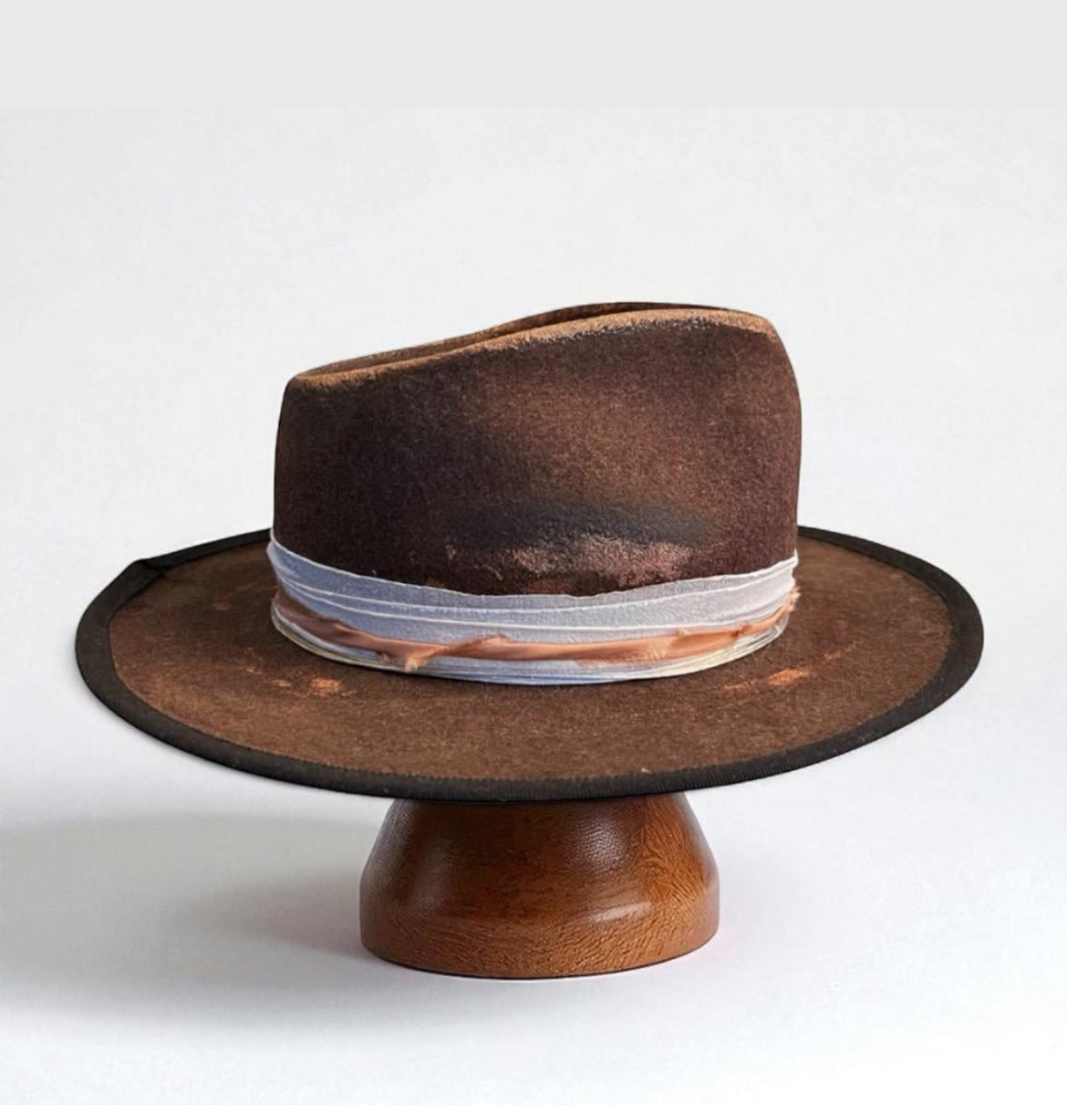 In Stock – Metroline Felt Hat with Underbrim Lining