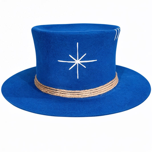 Tulum – Wool Felt Top Hat in Klein