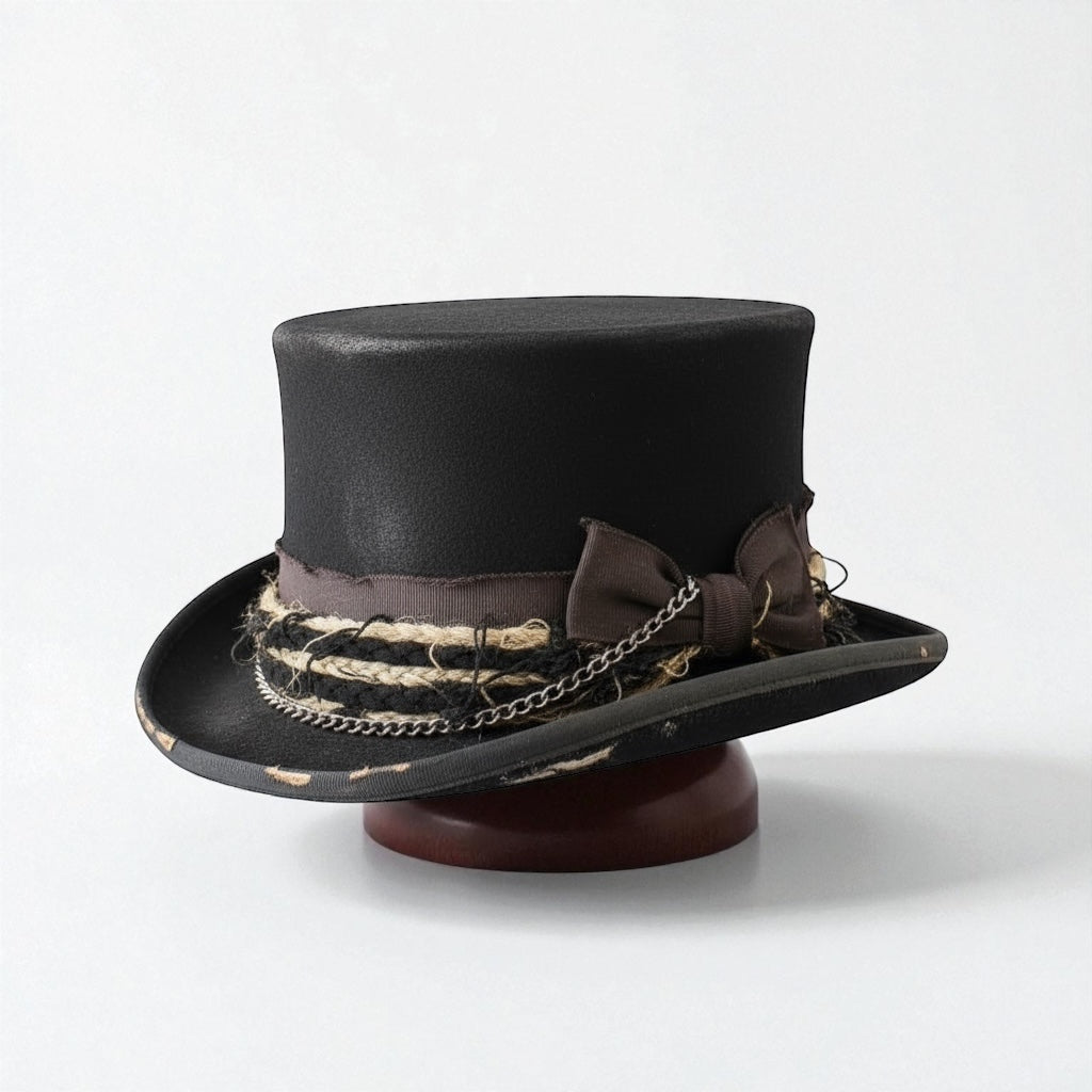 Edgy Top Hat – Classic Winter Headwear