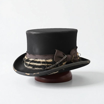 Edgy Top Hat – Classic Winter Headwear