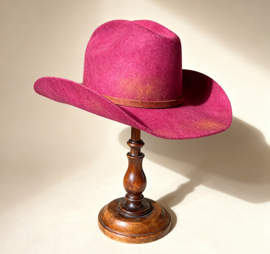 Shine baby in Fuchsia– Western Cowboy Hat