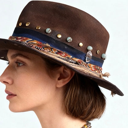 Indie – Rock Boho Style Felt Hat