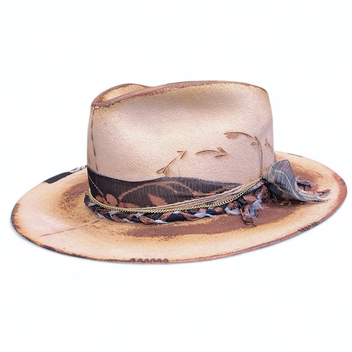 Rare Vintage Fedora Hat – Andrea – | Wool Felt Classic Style Fedora for Men and Women