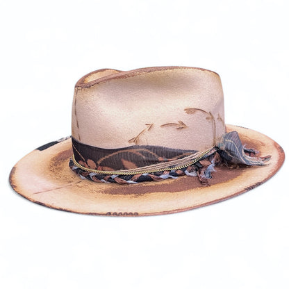 Rare Vintage Fedora Hat – Andrea – | Wool Felt Classic Style Fedora for Men and Women