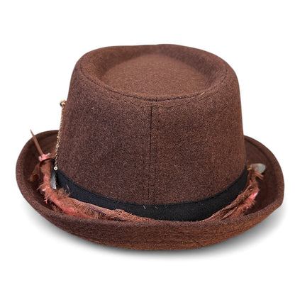 Bohemian Wool Fedora Hat – Short Brim Collection