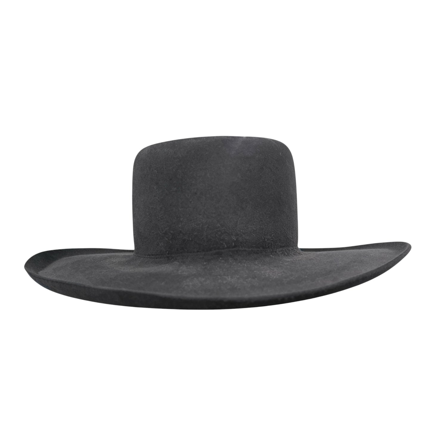 The Gambler Hat Dark Grey — 100% Wool Felt