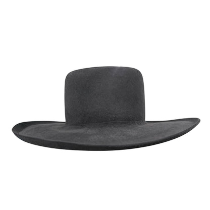 The Gambler Hat Dark Grey — 100% Wool Felt