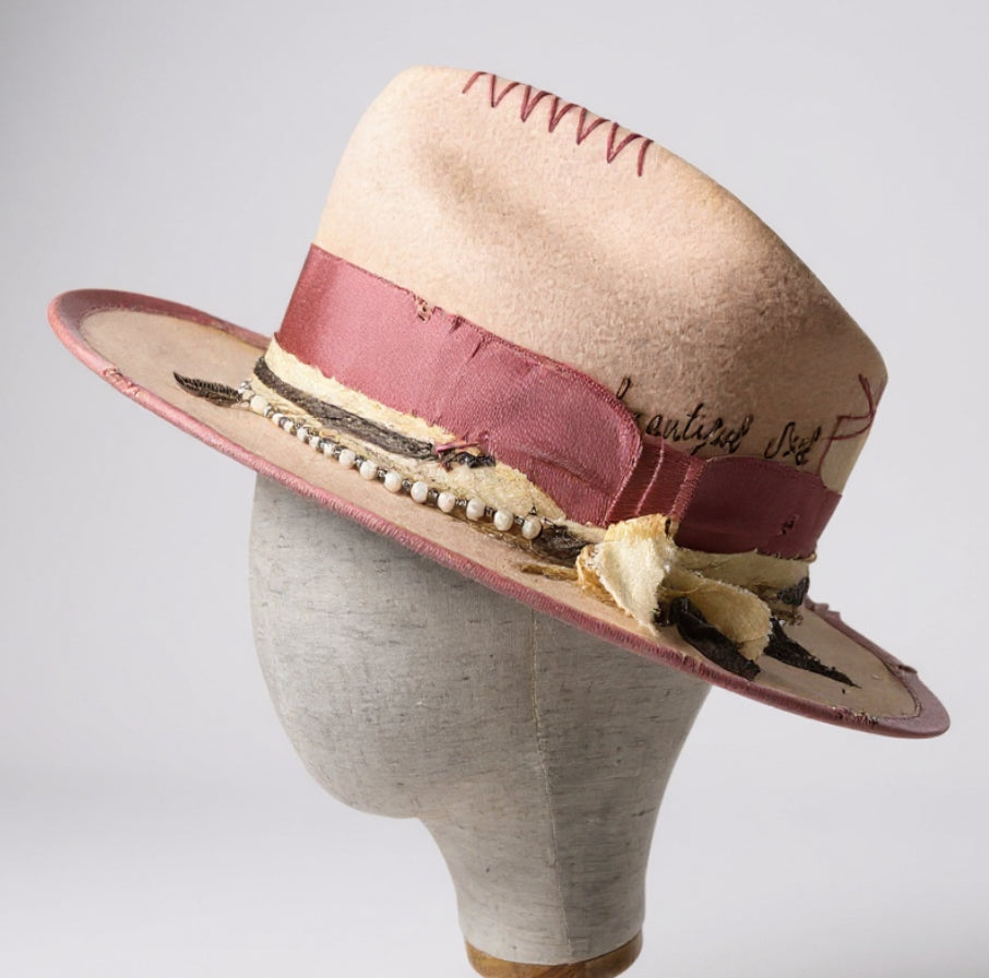 In Stock – The Romantic – Classic Wool Felt Fedora Hat