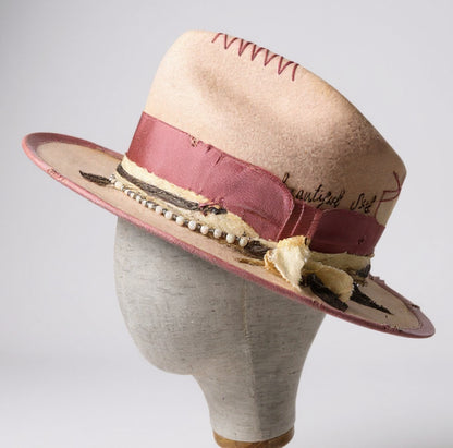 In Stock – The Romantic – Classic Wool Felt Fedora Hat
