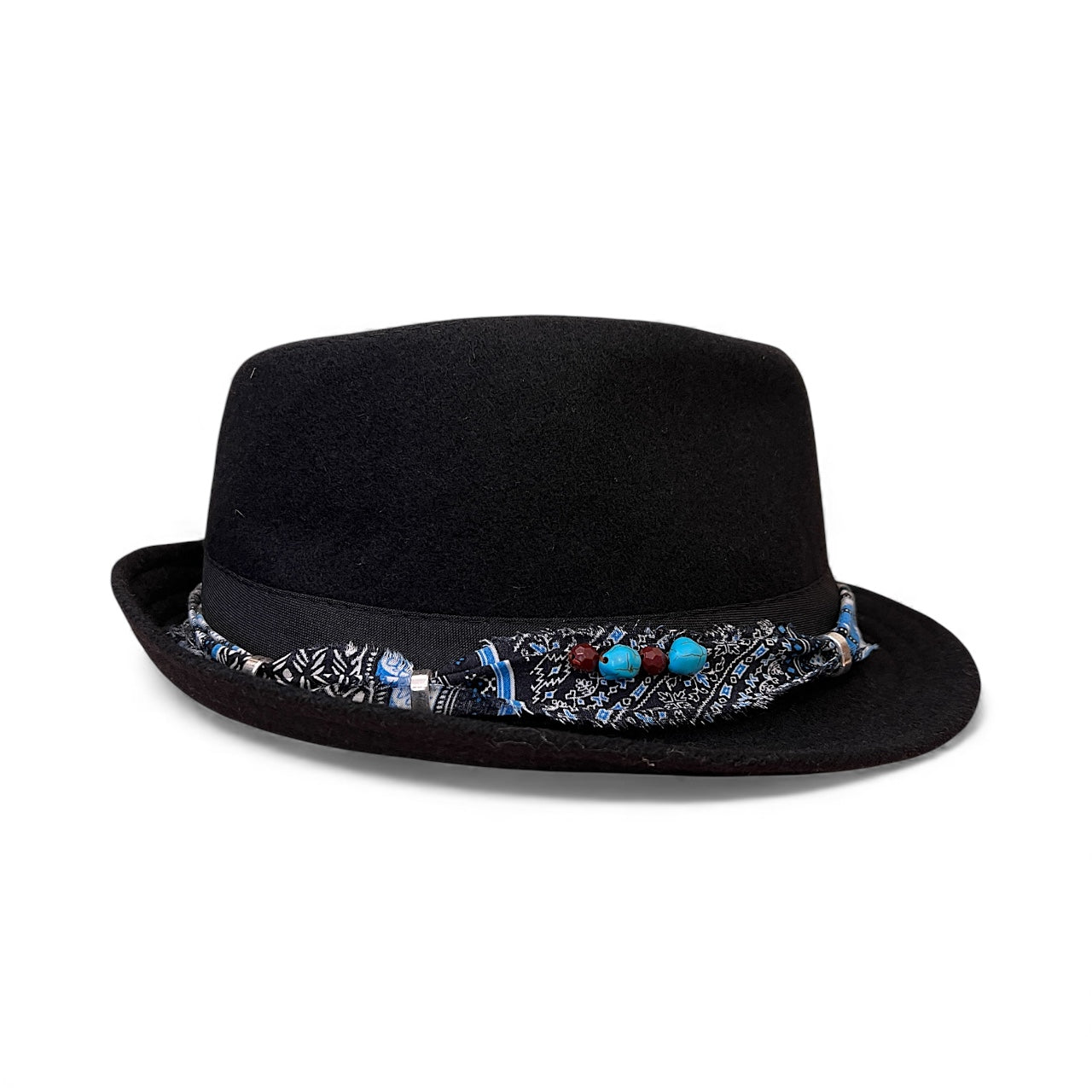 Bohemian Wool Fedora Hat – Short Brim Collection