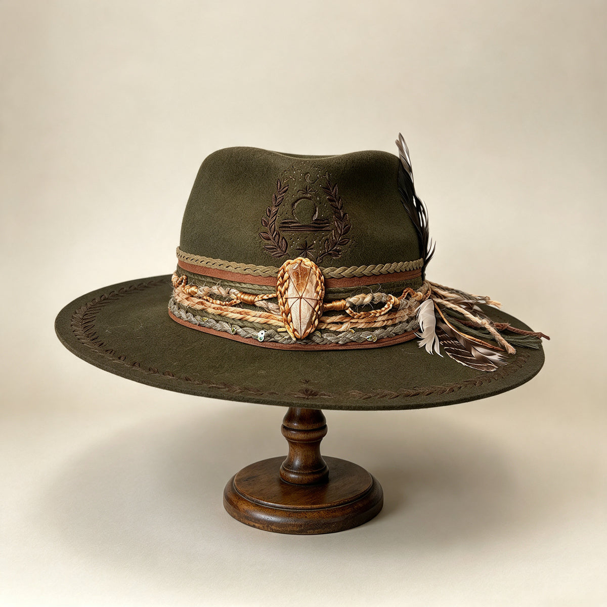 The Wild Fern – Mystical Fedora Hat