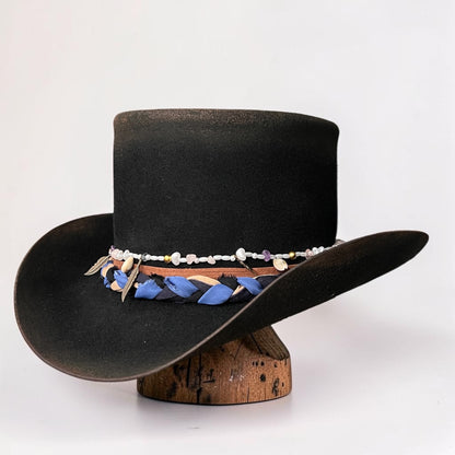 Belle – Black Low Top Hat