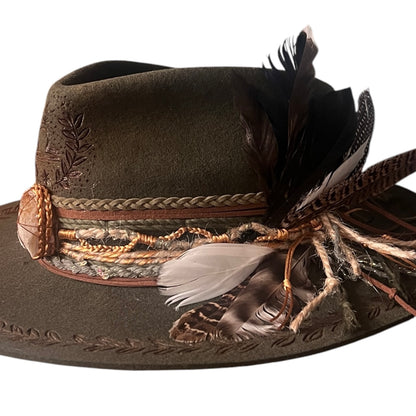 The Wild Fern – Mystical Fedora Hat