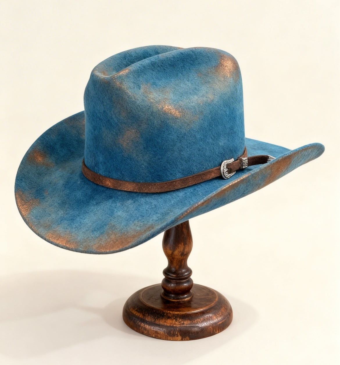 Shine baby in Patina Blue– Western Cowboy Hat