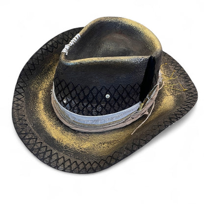 In Stock – Mystic Soul – Rare Vintage Handmade Statement Cowboy Hat