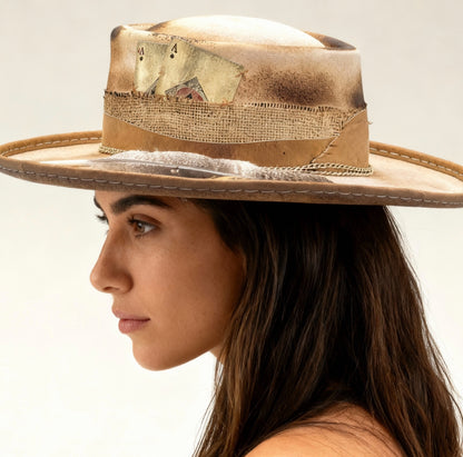 The Alejandro – Rare Vintage Wool Felt Round-Crown Hat