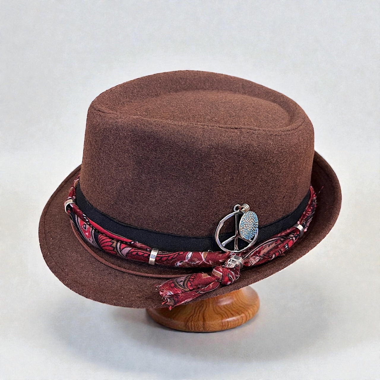 Bohemian Wool Fedora Hat – Short Brim Collection