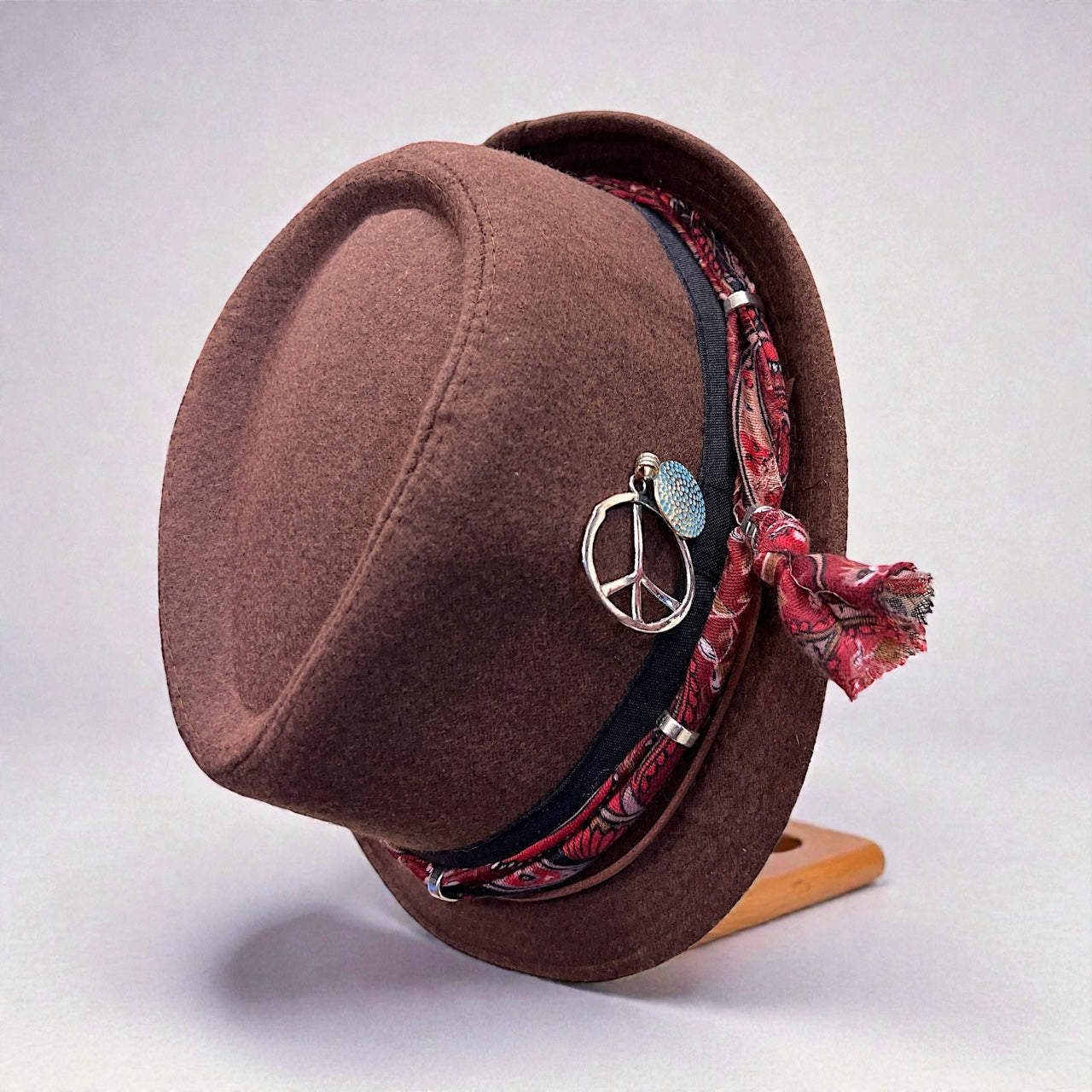 Bohemian Wool Fedora Hat – Short Brim Collection