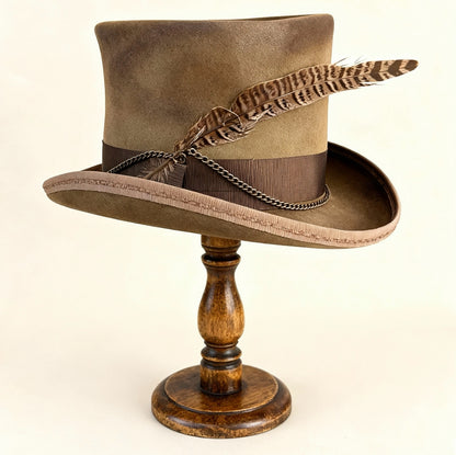 Percy – Edgy Distressed Top Hat