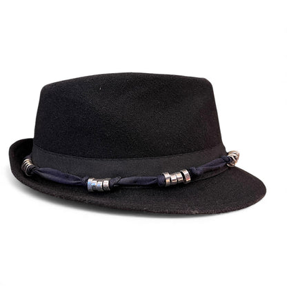 Bohemian Wool Fedora Hat – Short Brim Collection