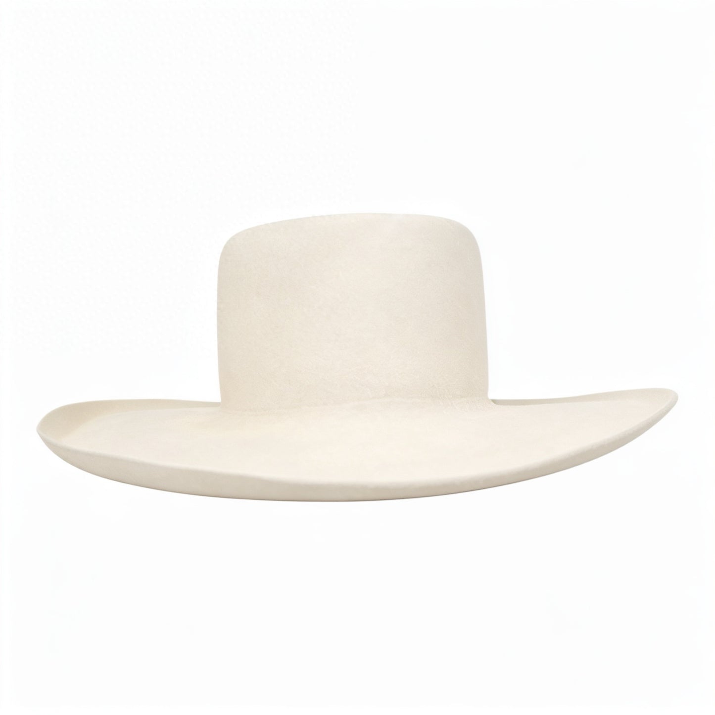 The Gambler Hat Ivory — 100% Wool Felt
