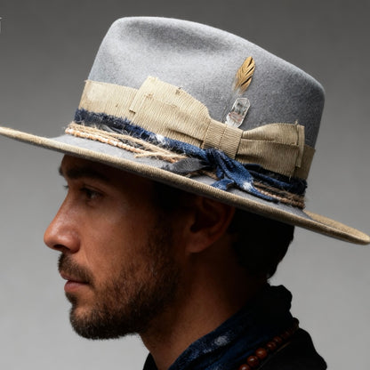 “Spark” Modern Elegance Hat – Grey