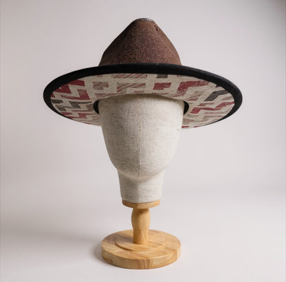 In Stock – Metroline Felt Hat with Underbrim Lining