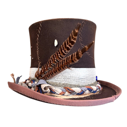 THE WANDERER TOP HAT — Wool Felt Statement Hat