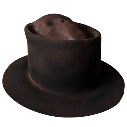 Basic Black Skull Top Hat