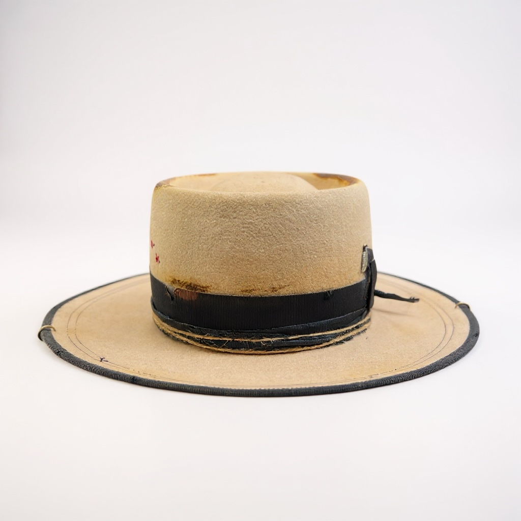 In Stock – The Hope – Classic Round Felt Hat – Special Offer