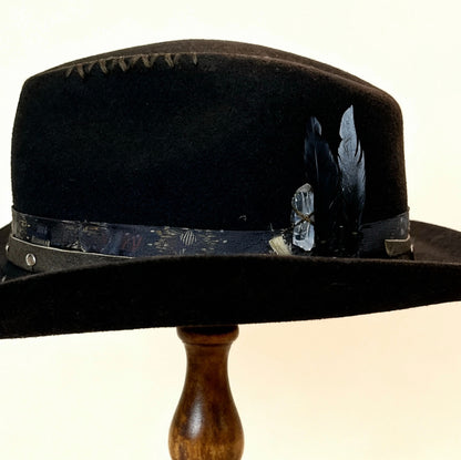 The Compass Rose – Old Western Fedora Wool Felt Hat