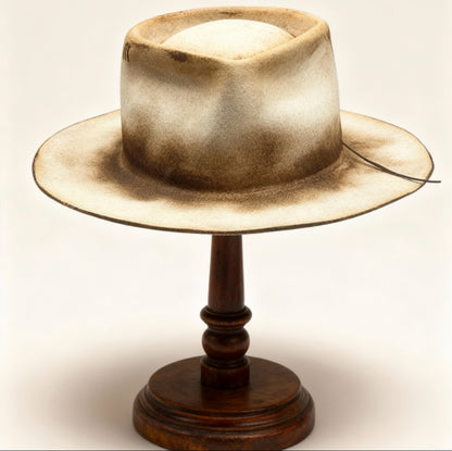 Amy – Distressed Wool Felt Hat