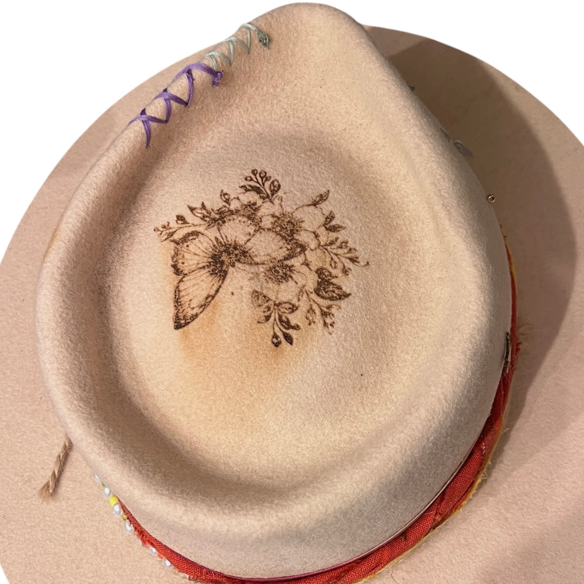 In Stock – Constellation – Boho Fedora Hat