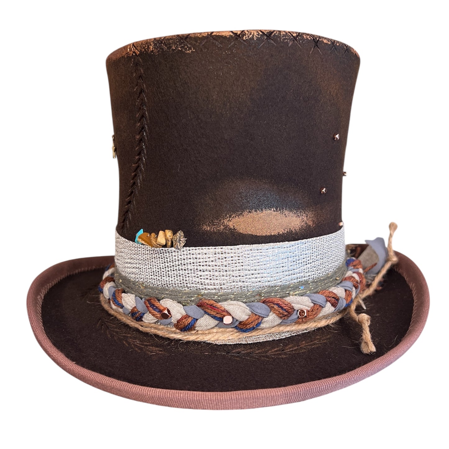 THE WANDERER TOP HAT — Wool Felt Statement Hat