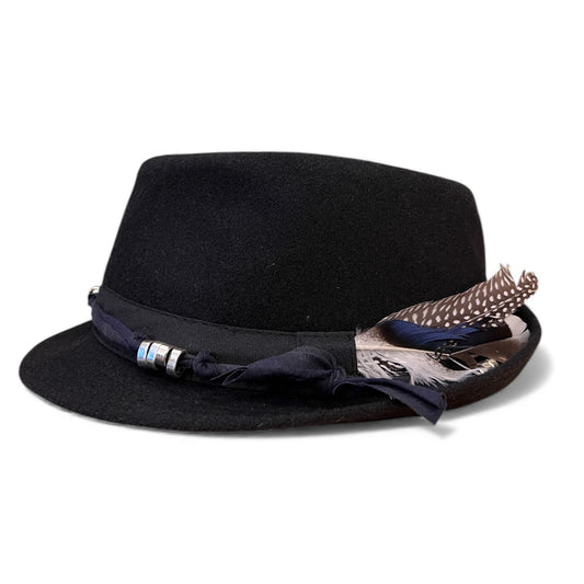 Bohemian Wool Fedora Hat – Short Brim Collection