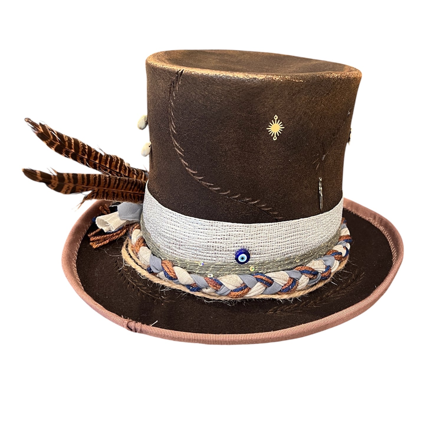 THE WANDERER TOP HAT — Wool Felt Statement Hat