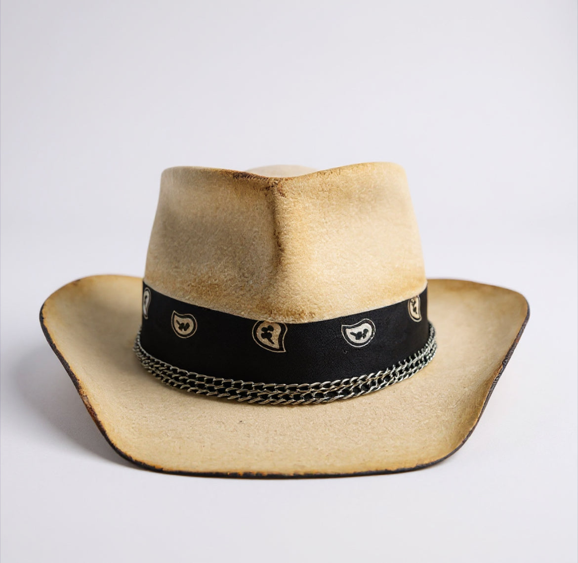 Kevin – Vintage Style Felt Cowboy Hat