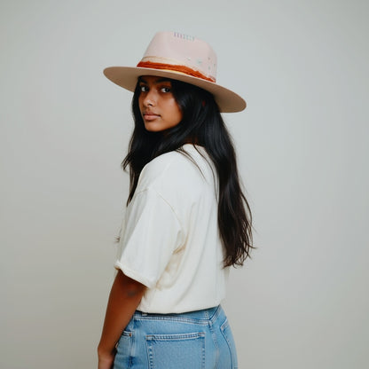 Constellation Fedora Hat – Classic Handmade Design with Modern Touch